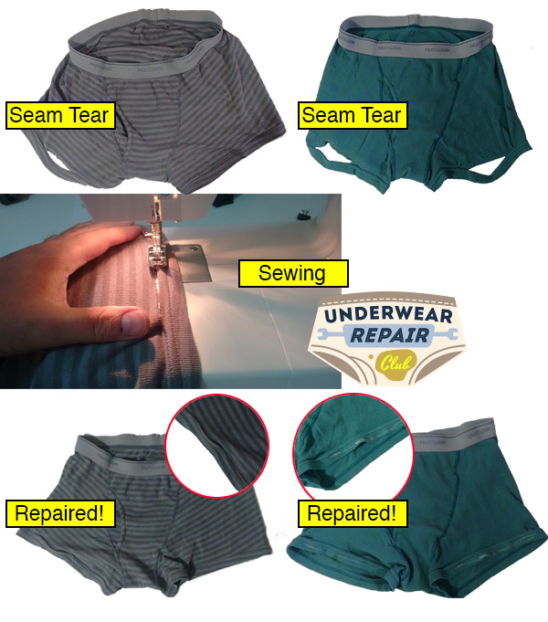 Regular Member Underwear Repair – Underwear Repair Club