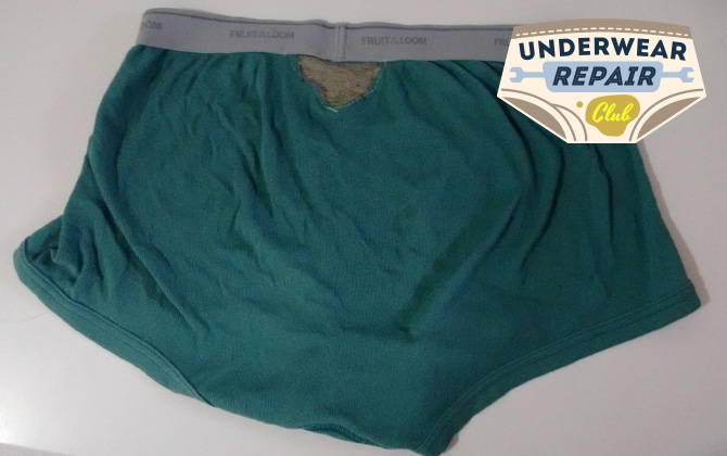 Underwear Repair Club – We repair underwear